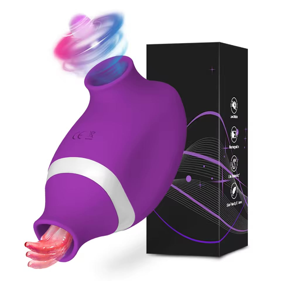 2 in 1 Clit Sucker Vibrator