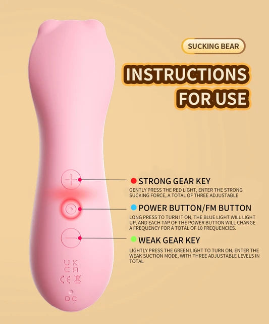 Clitoris Sucking Bear Vibrator