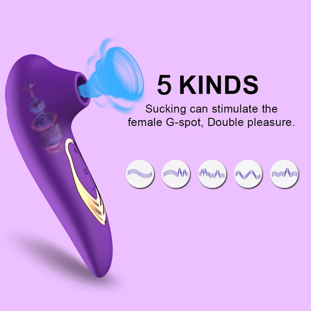 G Spot Clitoris Sucker Vibrator