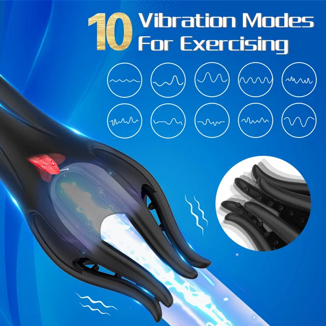 Powerful Vibrating Penis G Spot Masturbator
