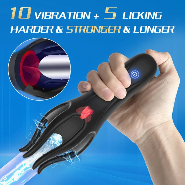 Powerful Vibrating Penis G Spot Masturbator