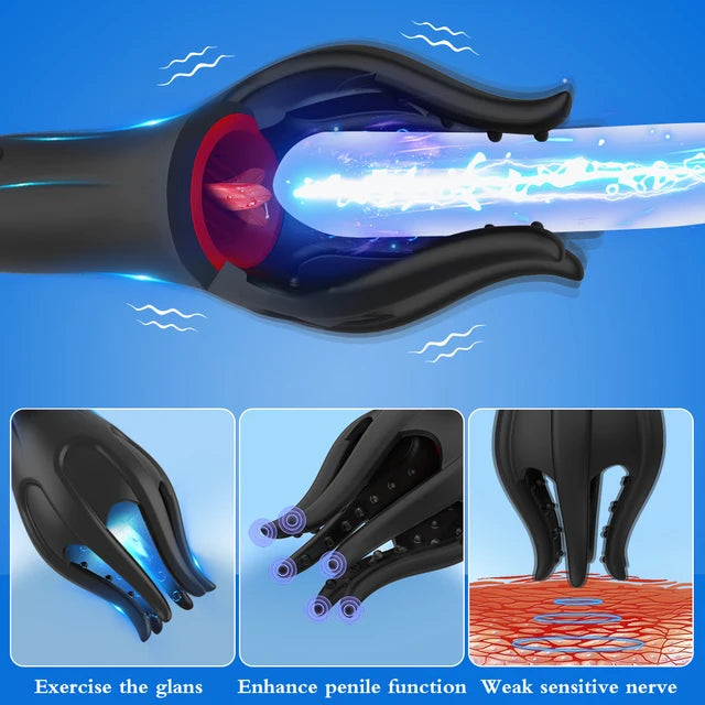 Powerful Vibrating Penis G Spot Masturbator