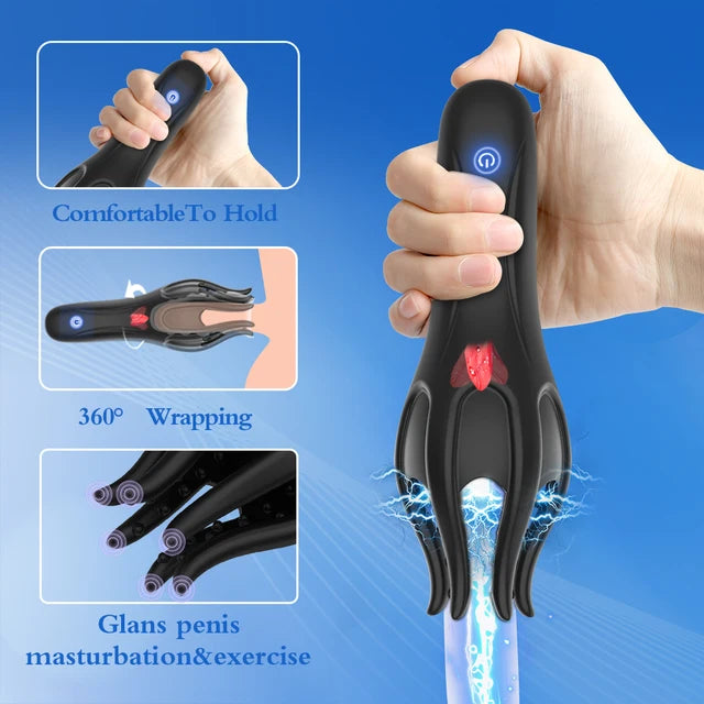Powerful Vibrating Penis G Spot Masturbator