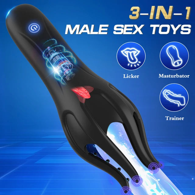 Powerful Vibrating Penis G Spot Masturbator