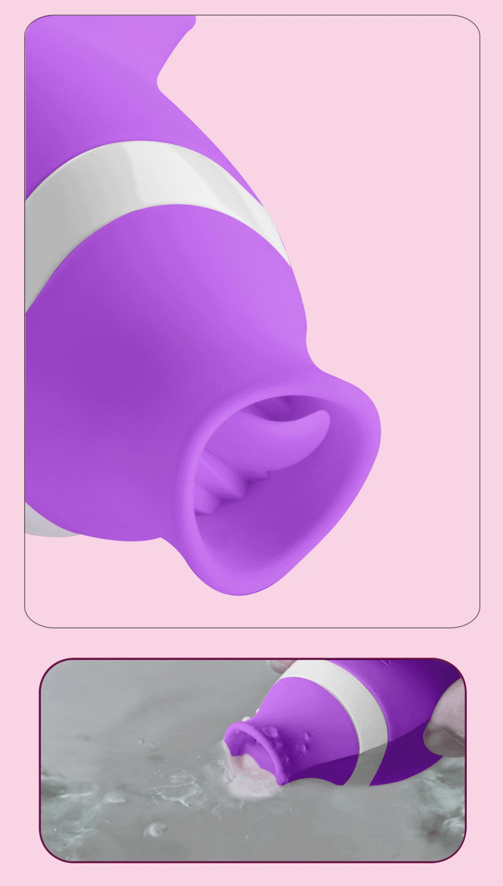 2 in 1 Clit Sucker Vibrator