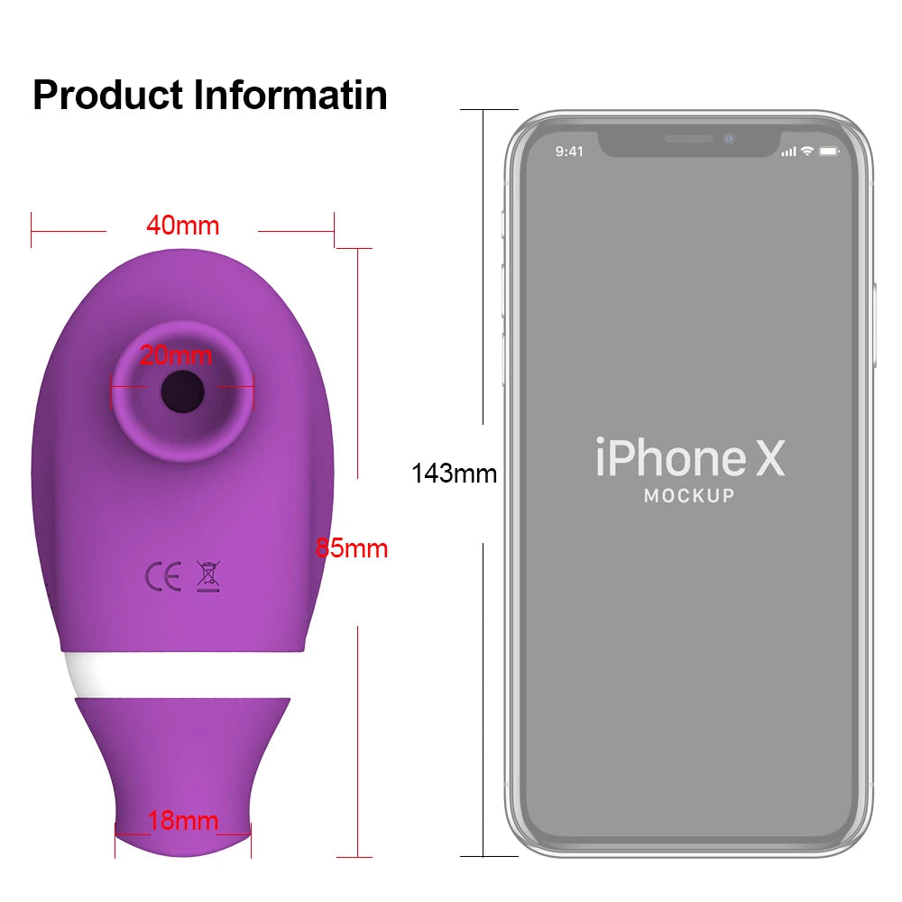 2 in 1 Clit Sucker Vibrator