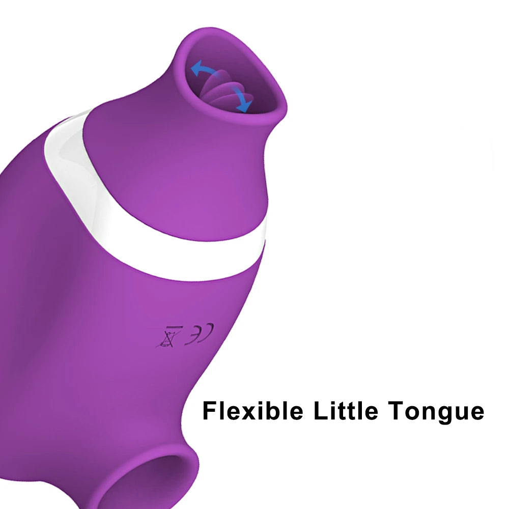 2 in 1 Clit Sucker Vibrator