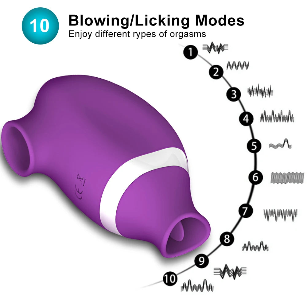 2 in 1 Clit Sucker Vibrator