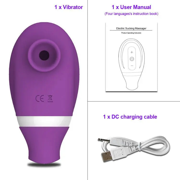 2 in 1 Clit Sucker Vibrator